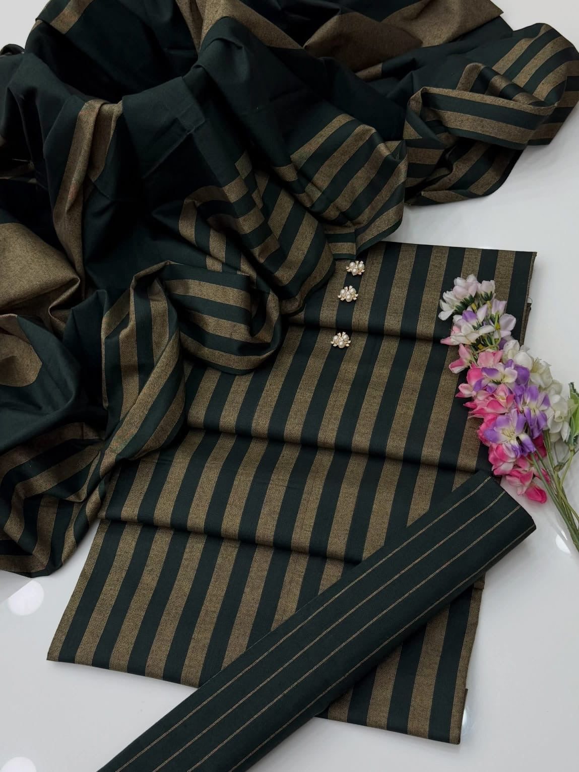 3 Piece Dress - GREEN