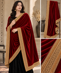 Girls Premium Velvet Shawal - D8